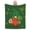 50x40, variant on St Patricks Day Throw Blanket Small Green Gnome Shamrocks Blanket 50x40