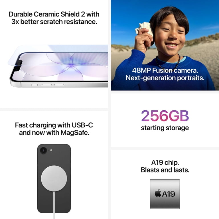 Verizon iPhone 17e 256GB Soft Pink - Walmart.com
