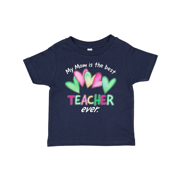 Inktastic My Mom is the Best Teacher Ever Boys or Girls Baby T-Shirt