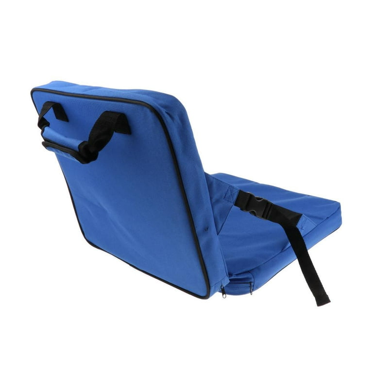 Portable Bleacher Stadium Chair Seat Cushion With Back – Easy
