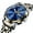 B 556 Gold Shell Blu, variant on Genuine Hot Automatic Men's Watch Luminous Waterproof Quartz Watch