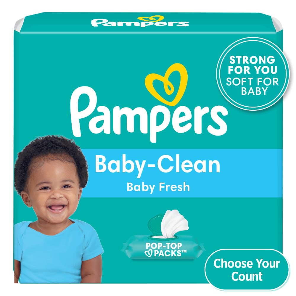 Pampers Baby Wipes Baby Fresh (Options Available)