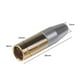 thumbnail image 4 of Conector Adaptador Baoblaze Mini XLR hembra a Macho de sonido, 4 of 8