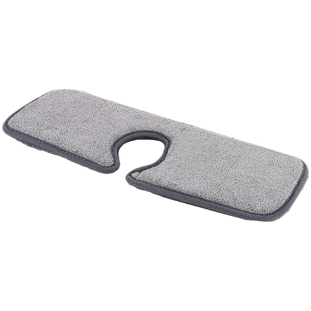 Almohadilla absorbente de fibra para grifo de cocina, atrapagotas, evita manchas de agua en el fregadero. Gris A