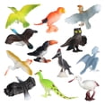 thumbnail image 2 of Figuras de acción de modelos animales, adornos, decoración del hogar, recuerdos de fiesta, material didáctico, regalos. Pájaro, 2 of 7