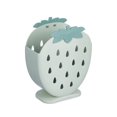 thumbnail image 1 of Ounissouiy Worallymy, jaula para palillos de fresa, caja de drenaje de plástico, soporte para cuchara, tenedor, organizador de utensilios para el Organizadores de utensilios de cocina azul claro, 1 of 6
