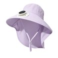 thumbnail image 5 of Sun Hats for Women Uv Protection Solar Powered Fan Hat with Digital Display Outdoor Wide Brim Sun Hat, 5 of 5