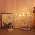 thumbnail image 5 of Luz de árbol de bonsái LED DIY TANGJMXG decoración de mesa de escritorio 36 luces LED perlas, 5 of 5