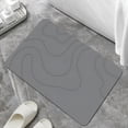 thumbnail image 4 of RLESO 2026 New Diatomaceous Earth Bath Mat Non-Slip Super Absorbent Stone Bath Mats for Bathroom Quick Drying Diatomite Stone Shower Mat Large Natural Easy to Clean(16X24 Inches,Light Gray), 4 of 7