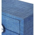 thumbnail image 5 of Butler Specialty Amelle Table d'Appoint en Raphia Bleu, 5 of 5