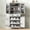 White A, variant on 71 Inch Kitchen Pantry Cabinet, Farmhouse Kitchen Cupboard with Barn Doors and Large Drawer, Tall Storage Cabinet with Hanging and Adjustable Shelves for Dining Room, Bathroom, Living Room, Brown