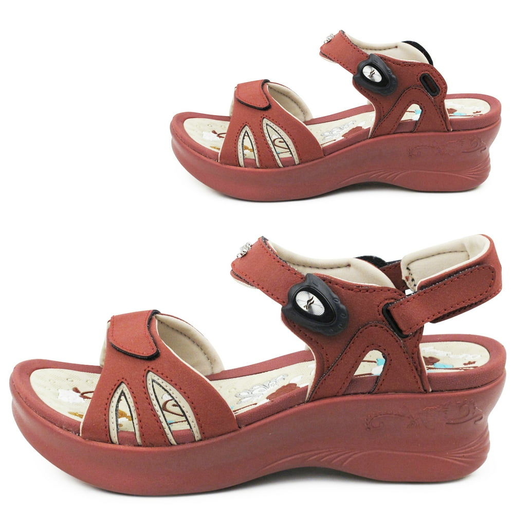 Gold Pigeon Shoes GP5974 Women Easy Closure (Snap Lock) Light Weight Comfort Pump