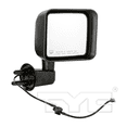 thumbnail image 4 of For Jeep Wrangler 2014 Door Mirror Passenger Side | Power | Heated | Textured | Replacement For 68229612AA | CH1321372, 4 of 6