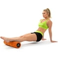 thumbnail image 6 of ProsourceFit Sports Medicine Foam Roller 24 x 6 for Muscle Recovery & Therapy, Orange, 6 of 7