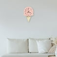 thumbnail image 3 of Reloj de pared para dormitorio, estilo nórdico, creativo, decorativo Rosa, 3 of 6