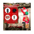 thumbnail image 2 of Inflable Navidad Decoración Papá Noel Y Perro Con Luz Led, 2 of 4