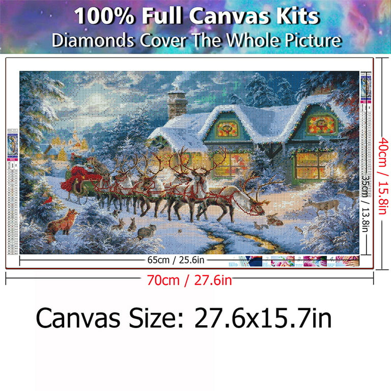 Large 5d Diy Diamond Painting Kit For Adults And Children, (27.6