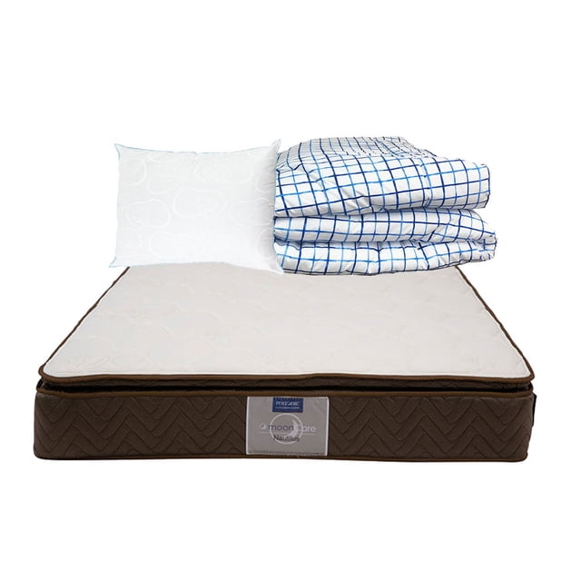 Colchón Individual + Almohada + Edredón Restonic Nautilus