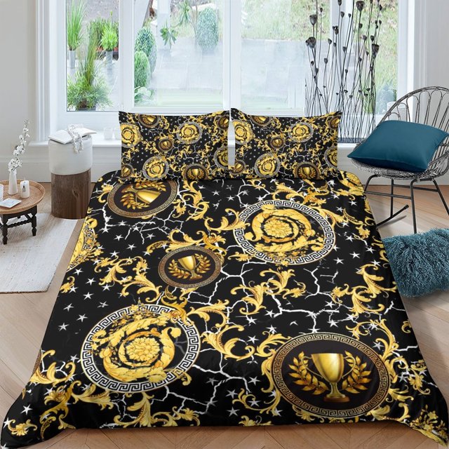Milsleep Home Bedclothes Fashion Bedding Cover Set Adult Luxury Comforter Cover Set with Pillowcase