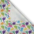 thumbnail image 5 of Ambesonne Colorful Grommet Curtain, Wild Dinosaur Cartoon, 50" x 96", Multicolor, 5 of 6