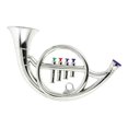 thumbnail image 4 of JUNWELL Horn Model Tuba Instrument for Kids Instruments Baby Musical Toddler Silver, 4 of 8