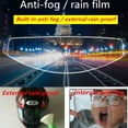 thumbnail image 4 of Ghojet Motorcycle Helmet Anti-Fog Helmet Film Universal Motorcycle Shield Protective Transparent for Helmet Rain Patch Ultra Clear Mist Visor Goggles Stickers, 4 of 8