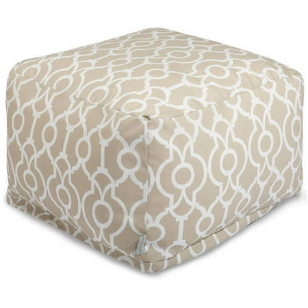 Majestic Home Goods Athens Ottoman, Indoor/Outdoor