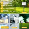 thumbnail image 3 of LED Flood Light Outdoor 35W/25W/15W Wall Light 4900LM Dusk to Dawn Floodlight 3000K/4000K/5000K Security Lights for Landscape Parking lot Tree Advertising Boards Warehouse 2 Pack, 3 of 7
