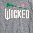thumbnail image 3 of Wicked: Part 2 -  Wand And Broomstick Logo - Men's Short Sleeve Graphic T-Shirt, 3 of 5
