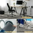 thumbnail image 6 of Office Chair Mat for Hardwood & Tile Floor,Modern Boho Stripe 36"x48" Computer Chair Mat for Rolling Chairs Carpet,Under Desk Non Slip Gaming Rug,Low-Pile Rubber Backing Large Protector Mat, 6 of 6