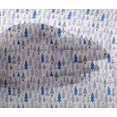 thumbnail image 5 of oneOone Viscose Chiffon Blue Fabric Tree Sewing Craft Projects Fabric Prints By Yard 42 Inch Wide, 5 of 6