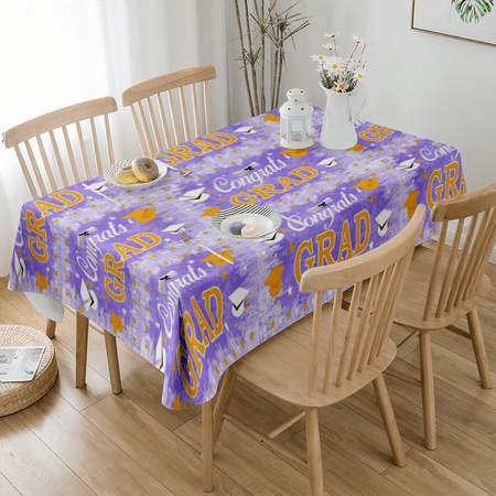 

Graduation Tablecloth and Senior 2023 Table Covers for Class of 2023 Outdoor Party Graduation Tablecloth(#61 M-54x72 )