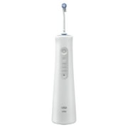 Oral-B Water Flosser Advanced, Portable Oral Irrigator Handle with 2 Nozzles, White