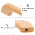 thumbnail image 4 of Bgsha 8 Pcs Closet Door Handle Wooden Easy to Install Drawer Handles Furniture, 4 of 9