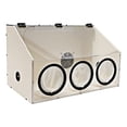 thumbnail image 4 of 3 Holes Dust Cover Fully Enclosed Electric Grinding Table Polisher Dust Box, Acrylic Dust Box Transparent Dust Box, Fully Enclosed Dust Box W/ Blower, 4 of 6