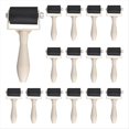 thumbnail image 1 of 15 Rodillos de Goma Brayer A Granel, Pequeños Rodillos Brayer para Impresión, Versátiles Rodillos de Plástico para Impresión en Relieve., 1 of 5