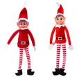 thumbnail image 4 of Bonita y novedosa muñeca elfa navideña para niños y niñas, adorno navideño, regalos de Año Nuevo, mesa navideña, decoración para árbol de Navidad, 4 of 5