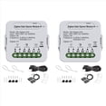 thumbnail image 1 of 2X SmartZigbee Garage Door Opener - Remote Control Gate Accessory Compatible with & GoogleHome,2set x cutter module accessories, 1 of 6