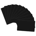 thumbnail image 2 of 12Pcs Minimalist Black Aluminum Cards for Engraving Rectangular Shape Blank Business Cards 3.3X2.1X0.08In, 2 of 7
