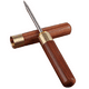 thumbnail image 1 of Mango de madera de acero inoxidable con tapa para cocina, bares, barman, picnic, camping, 1 of 5