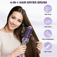 thumbnail image 4 of Secador de Pelo y Rizador NEXPURE, Nuevo Secador de Cepillo 4 en 1 con Funciones de Alisado, Secado, Rizado y Peinado, con Barril de Titanio Cerámico Antifrizz con Iones Negativos, 4 of 7