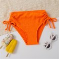 thumbnail image 4 of Mercatoo Girls Swimsuit 2 𝐏ieces Bikini Set Adjustable Bathing Suits Bow High Waisted Tankini Swimwear Sports Beachwear, 4 of 7