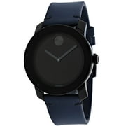 Movado Bold Leather Mens Watch 3600601