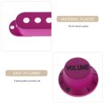 thumbnail image 4 of Shisuyan Guitar Pickup Covers Knobs Switch Tip Set for Replacement Accessory Kit Purple, 4 of 9