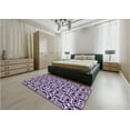thumbnail image 5 of Ahgly Company Machine Washable Indoor Rectangle Transitional Blossom Pink Area Rugs, 2' x 3', 5 of 7