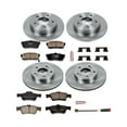thumbnail image 3 of Power Stop Front and Rear Stock Replacement Brake Pad and Rotor Kit KOE2780, 3 of 8