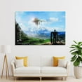thumbnail image 4 of Castle in The Sky Anime Japanese Poster Picture Print Wall Art Poster Painting Canvas Posters Artworks Gift Room Aesthetic 16x24inch(40x60cm), 4 of 6