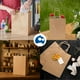 thumbnail image 5 of Kit de 50 Bolsas de Papel Kraft Bluelander, Café, 5 of 5