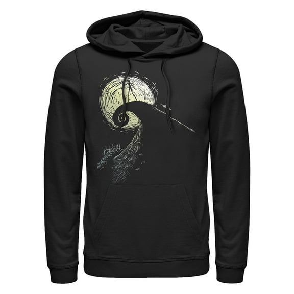 Men's The Nightmare Before Christmas Jack Skellington Hill Pull Over Hoodie