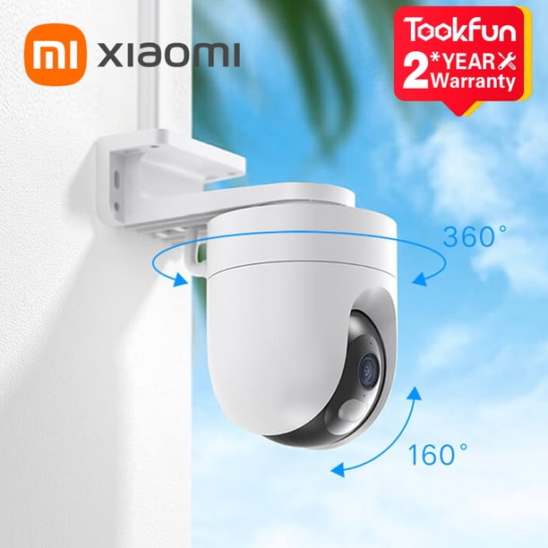 Xiaomi Cámara De Seguridad Para Exteriores Cw400 Wifi Blanco